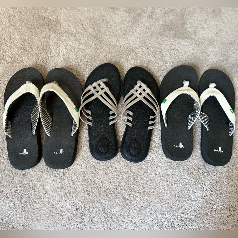 SANUK Yoga Mat Flip flops